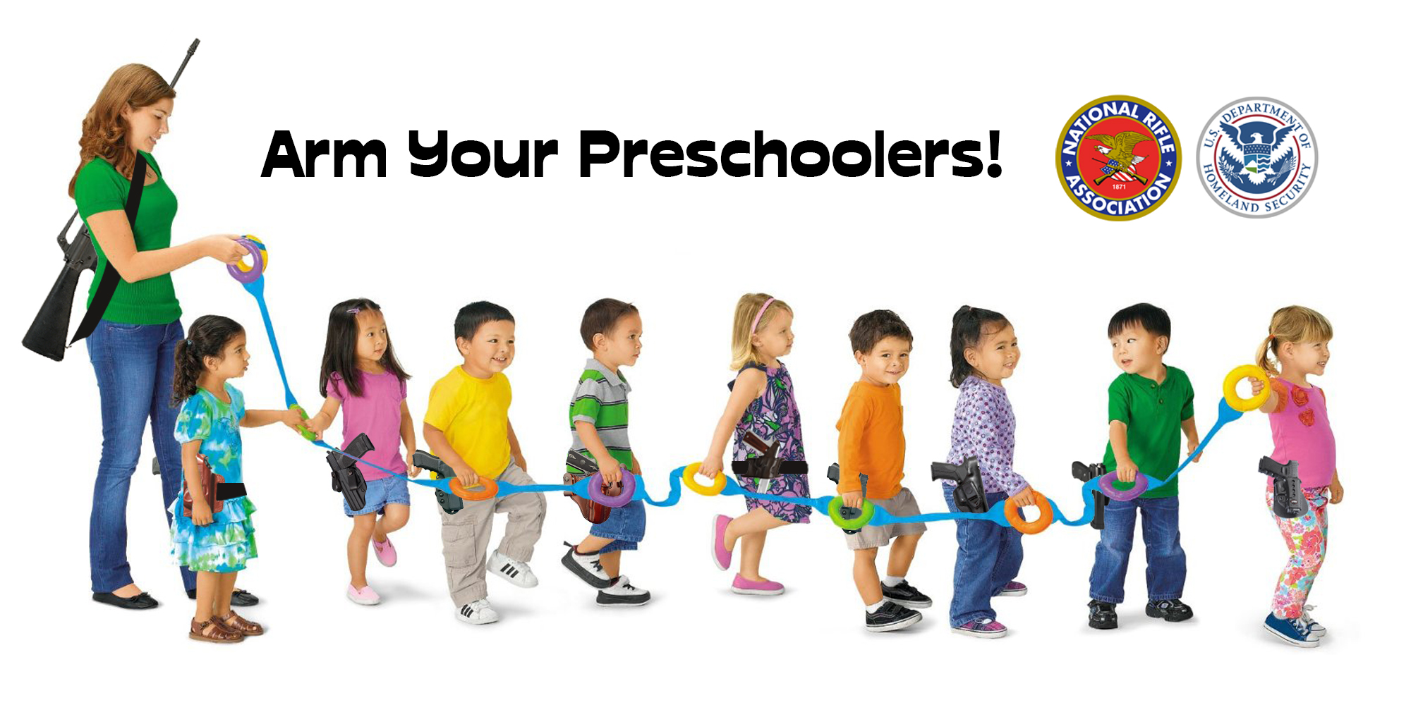 Arizona Preschool Introduces Mandatory Open Carry for Students The