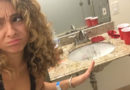 Courageous Girl Risks Her Life Peeing in Gnarly Frat House Bathroom