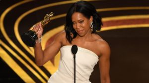 Regina King, pictured with her Oscar