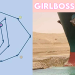 Girl Boss Alert! Another Ship Gets Stuck in the Suez Canal But It Drew A Vagina This Time