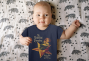 Baby Wearing Smashing Pumpkins Band Tee Can’t Name A Single Song