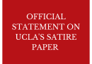 Our Statement on UCLA’s Satire Paper