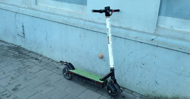 E-Scooter Snuck Into Doheny and Leavey