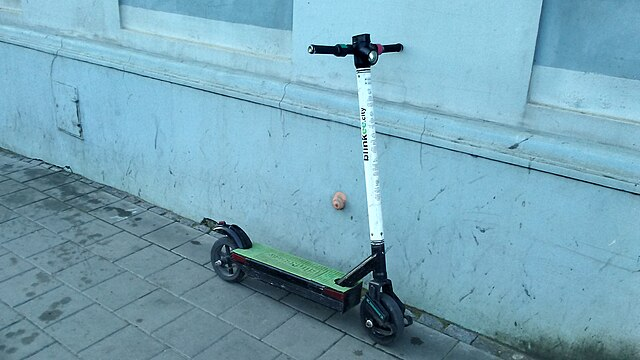 E-Scooter Snuck Into Doheny and Leavey