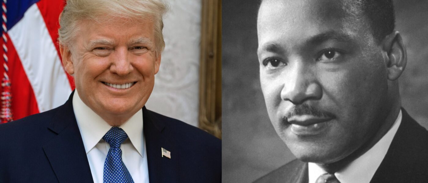POTUS Changes Holiday Name To “Trump-MLK Day”